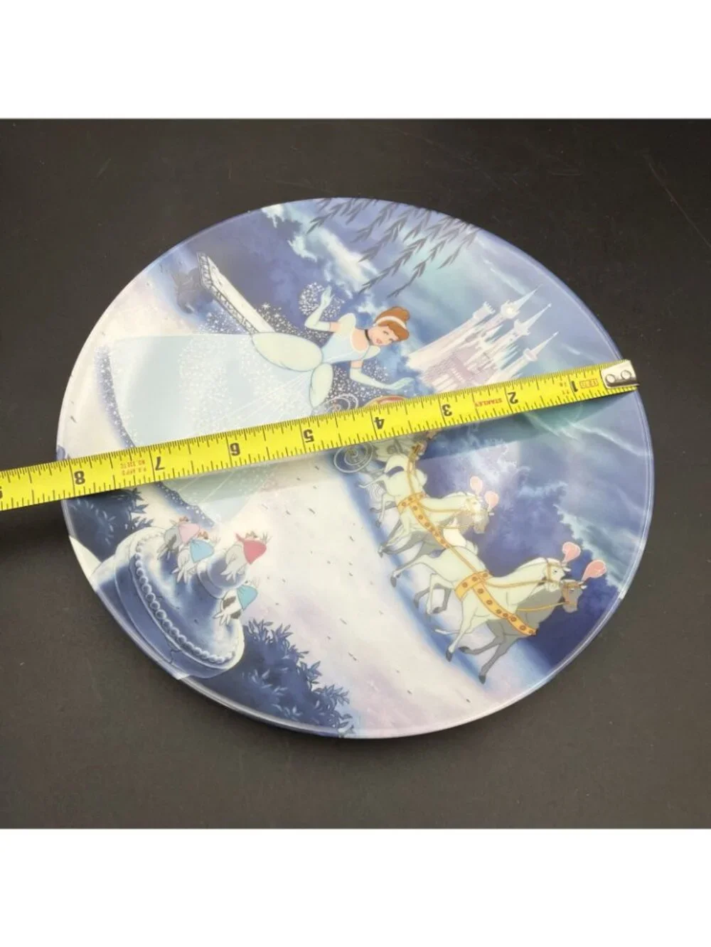 Bradford Exchange Walt Disney Cinderella Treasured Moments Plate 1 COA Box